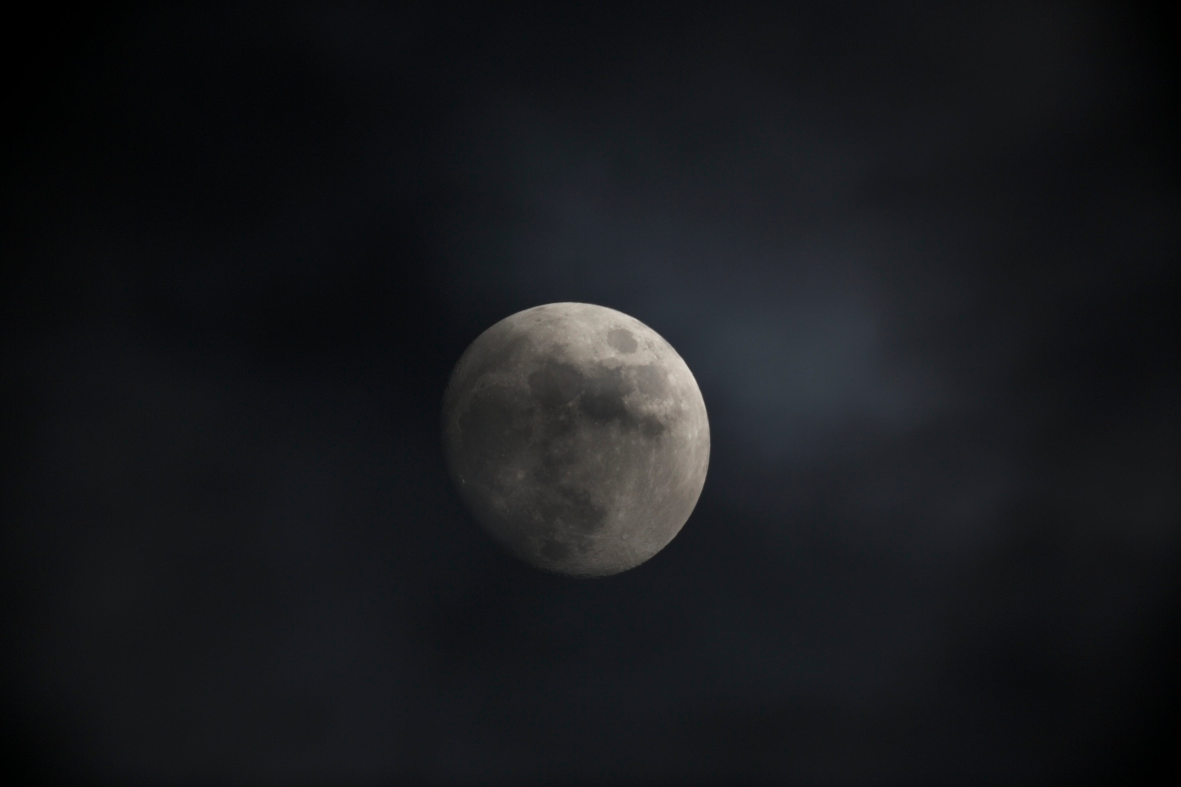 MELANIE KING, Moon at Kielder Observatory, 2017