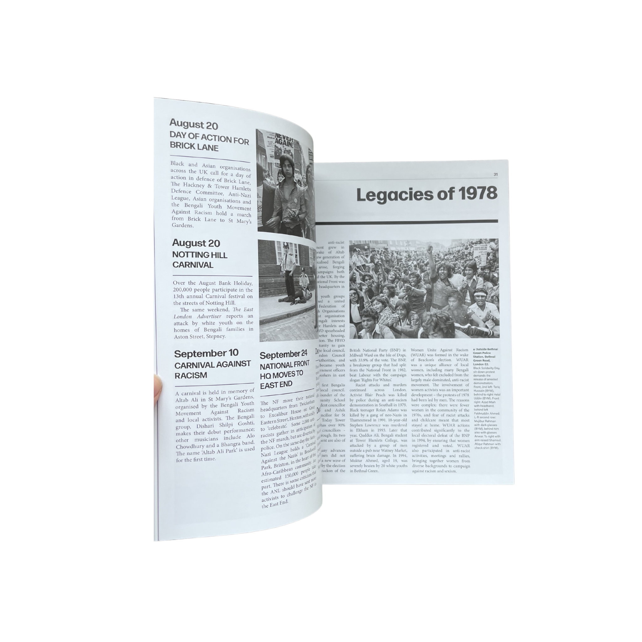 Brick Lane 1978: The Turning Point, Exhibition Catalogue